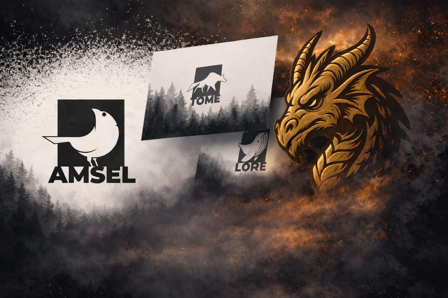 Logo de Amsel suite et de Lit-rpg.fr