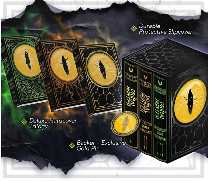 Vue de l'édition collector de The primal hunter