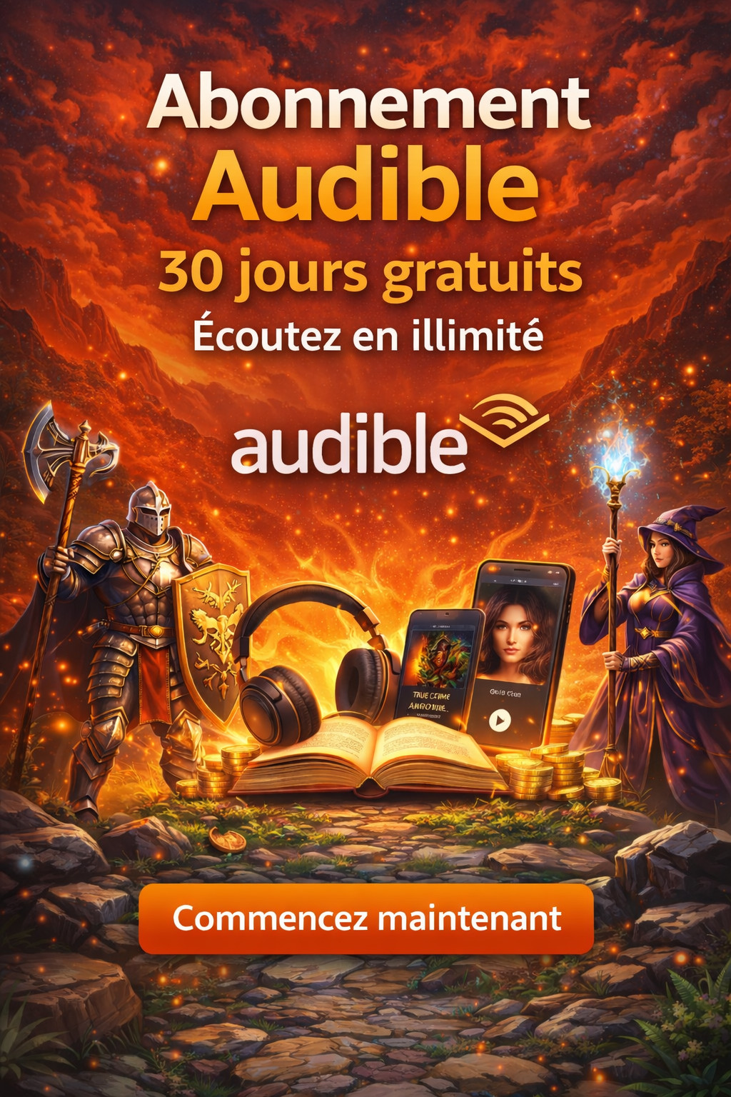 Abonnement Audible [30 jours gratuits]