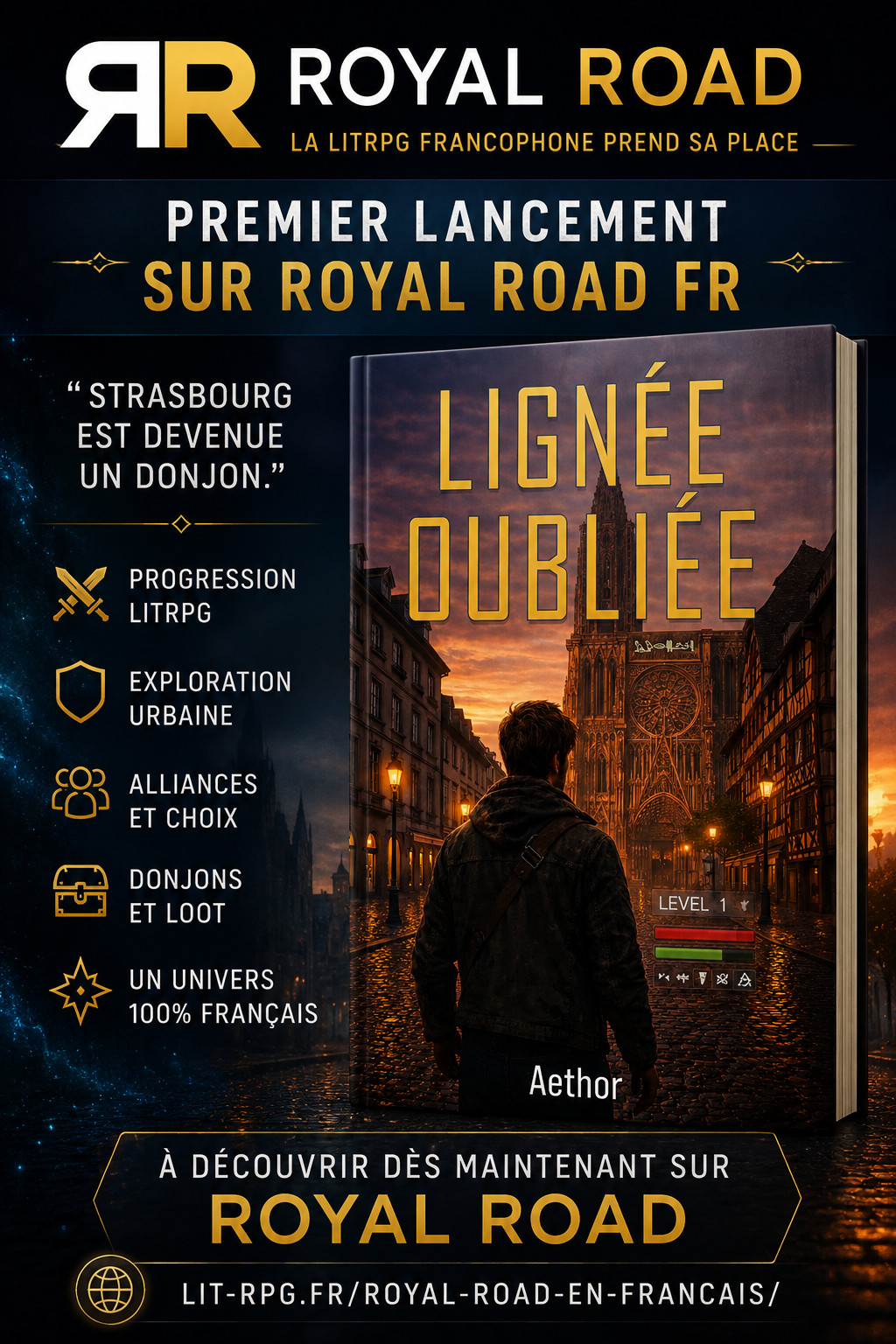 LitRPG image de présentation de l'article Royal Road en français