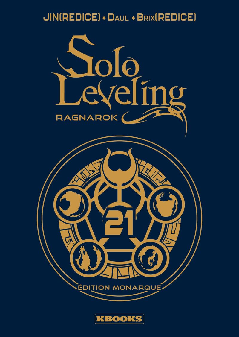 Couverture de Solo Leveling Ragnarok Tome 21 Édition Monarque