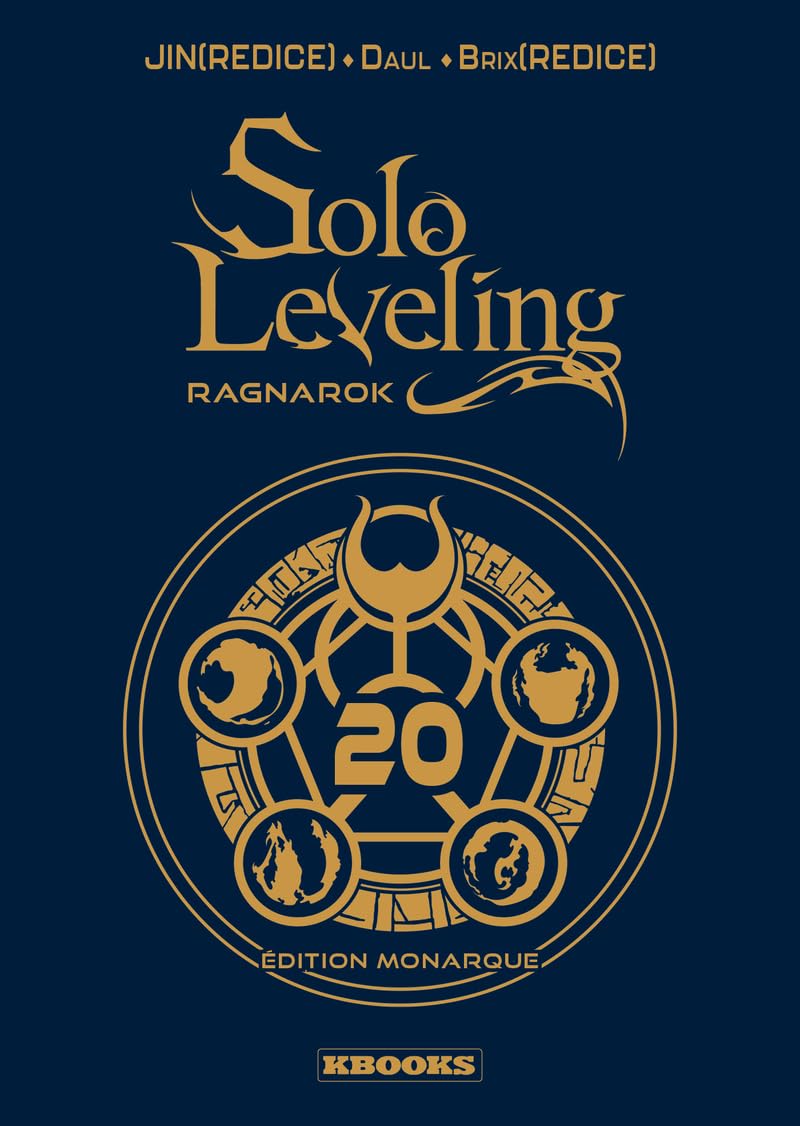 couverture Solo Leveling Ragnarok Webtoon Monarque edition