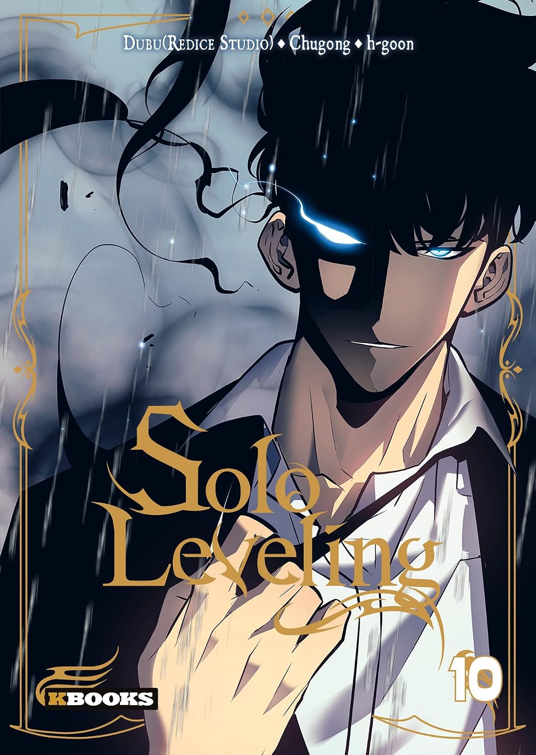 couverture de solo leveling webtoon tome 10