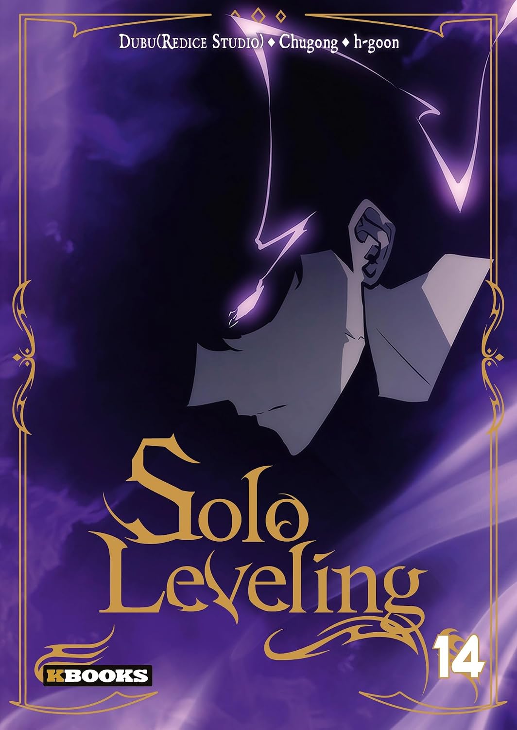 couverture de solo leveling webtoon tome 14