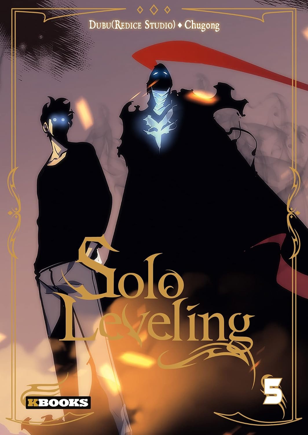 couverture de solo leveling webtoon tome 5