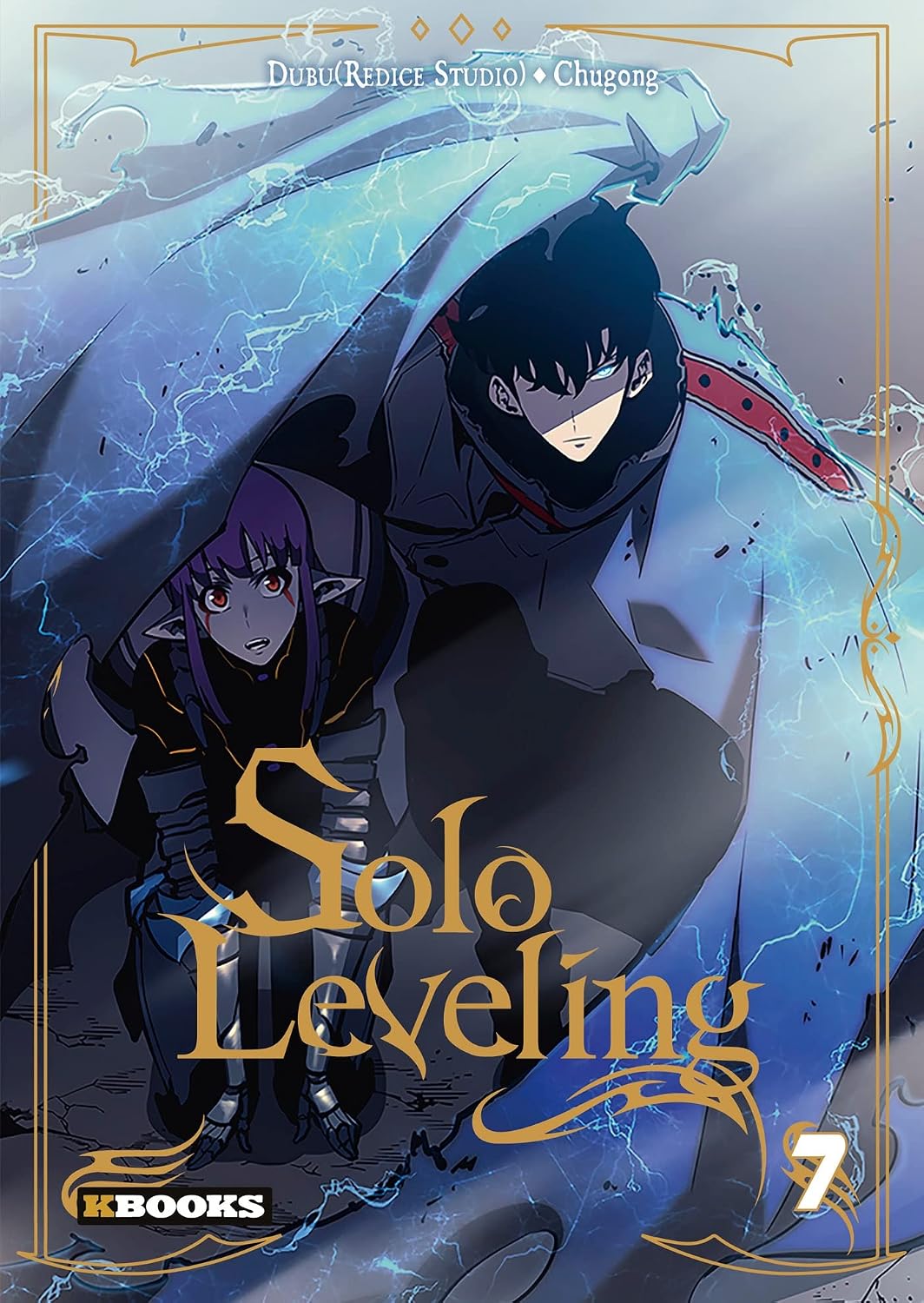 couverture de solo leveling webtoon tome 7
