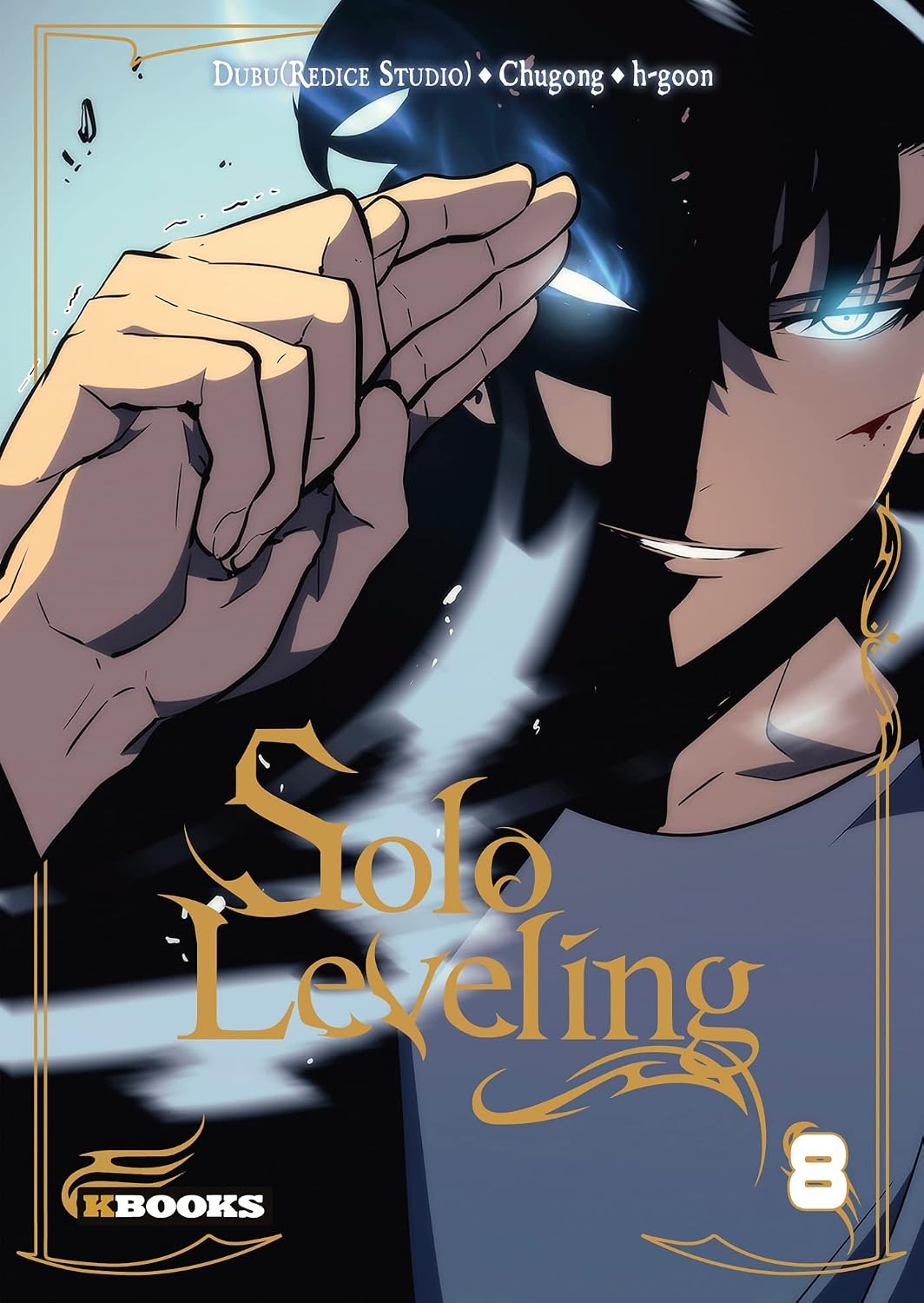 couverture de solo leveling webtoon tome 8